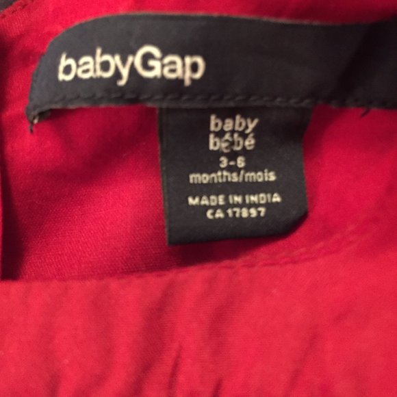 Baby Gap Baby Girl's Festive Dress Size 3-6 Months - Picture 5 of 5